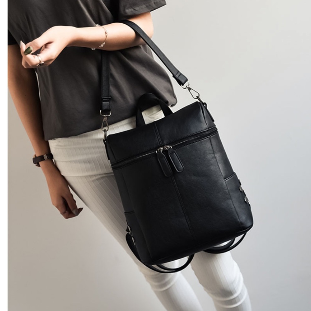 RESTOCKED💕Lyla Black Mini Backpack 💕 - Picture 2 of 7